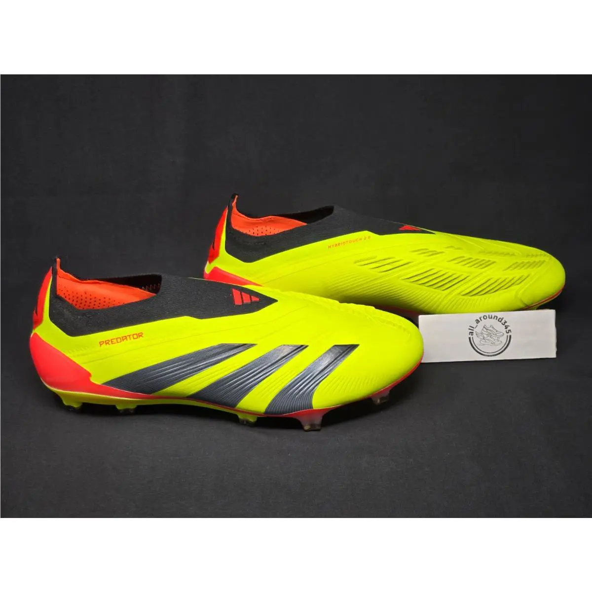 Adidas shoes - Adidas Predator Elite Laceless - Predator Elite Laceless - IE2366 - Yellow 3