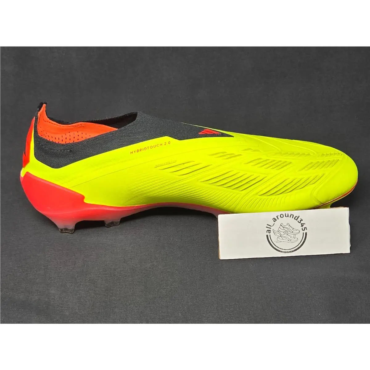 Adidas shoes - Adidas Predator Elite Laceless - Predator Elite Laceless - IE2366 - Yellow 4