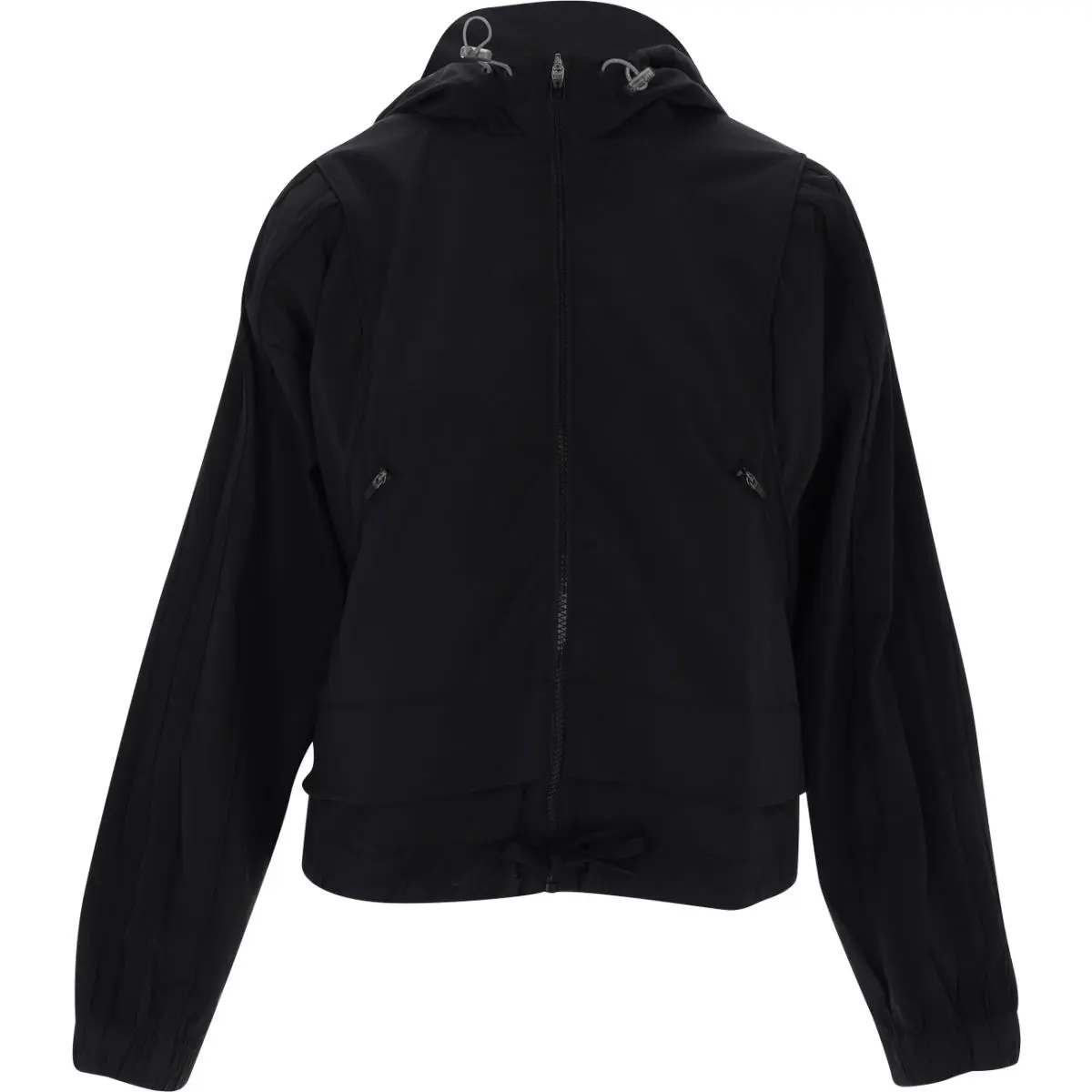 Adidas shoes - Beyond The Course Full Zip Hoodie - Black 4