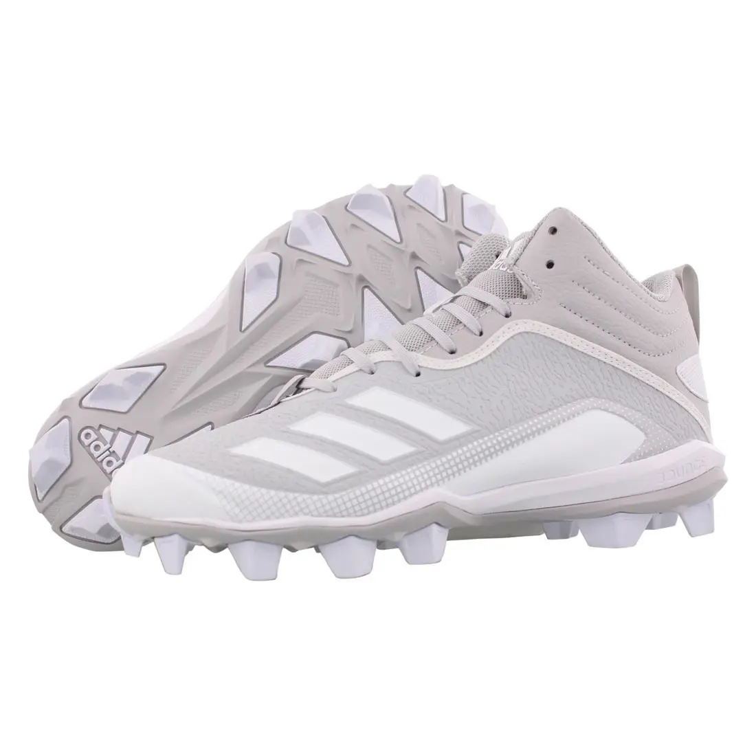 Adidas Icon 6 Mid Md Mens Shoes - Grey/White, Main: Grey
