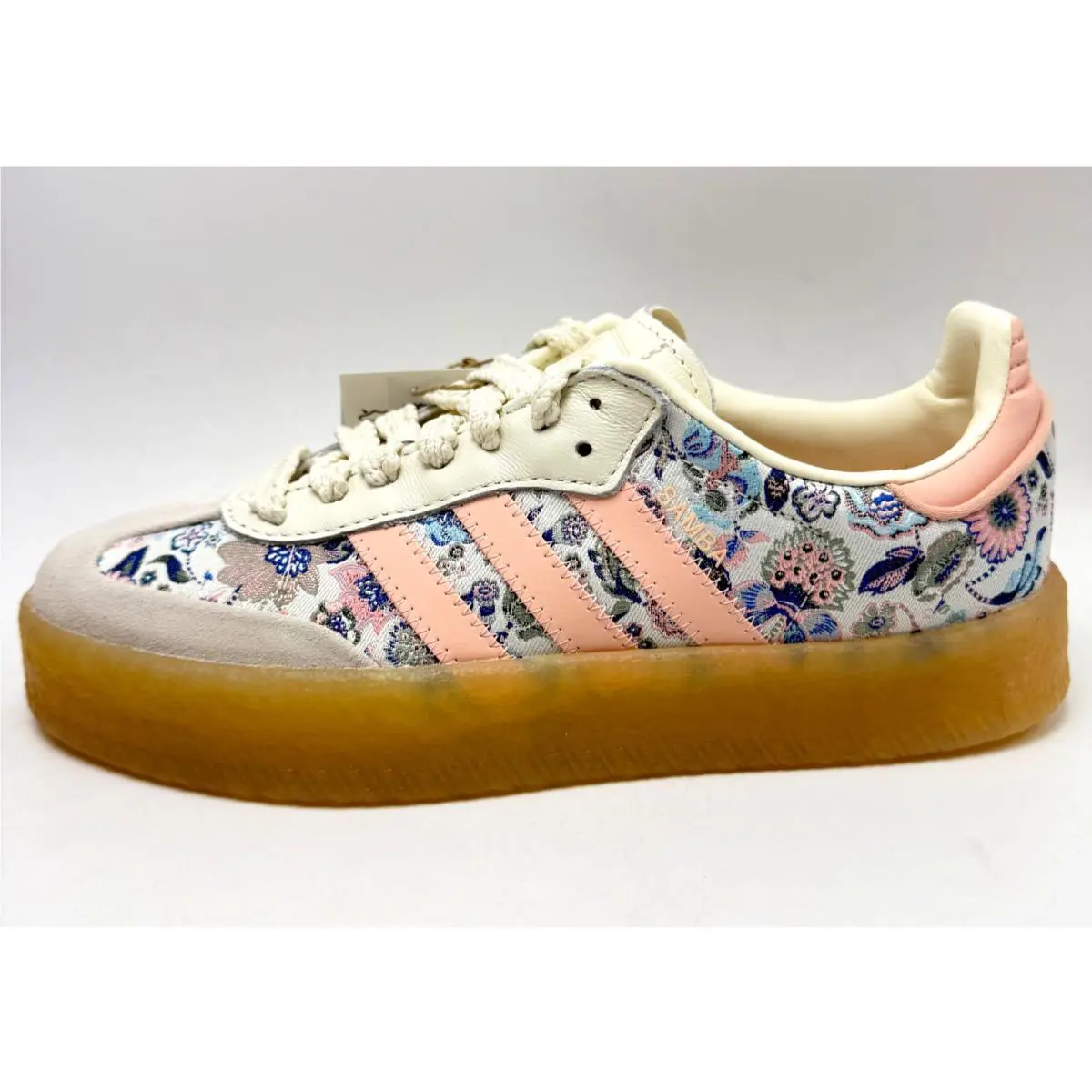 Adidas shoes - sambea J - sambea - JQ2009 - Off White/Blush Pink/Gum 1