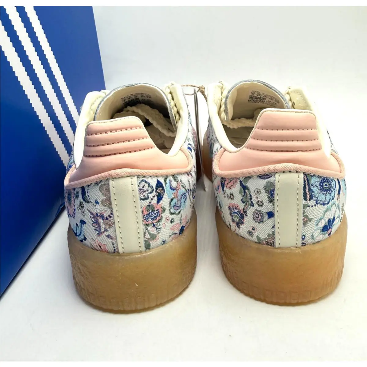 Adidas shoes - sambea J - sambea - JQ2009 - Off White/Blush Pink/Gum 3