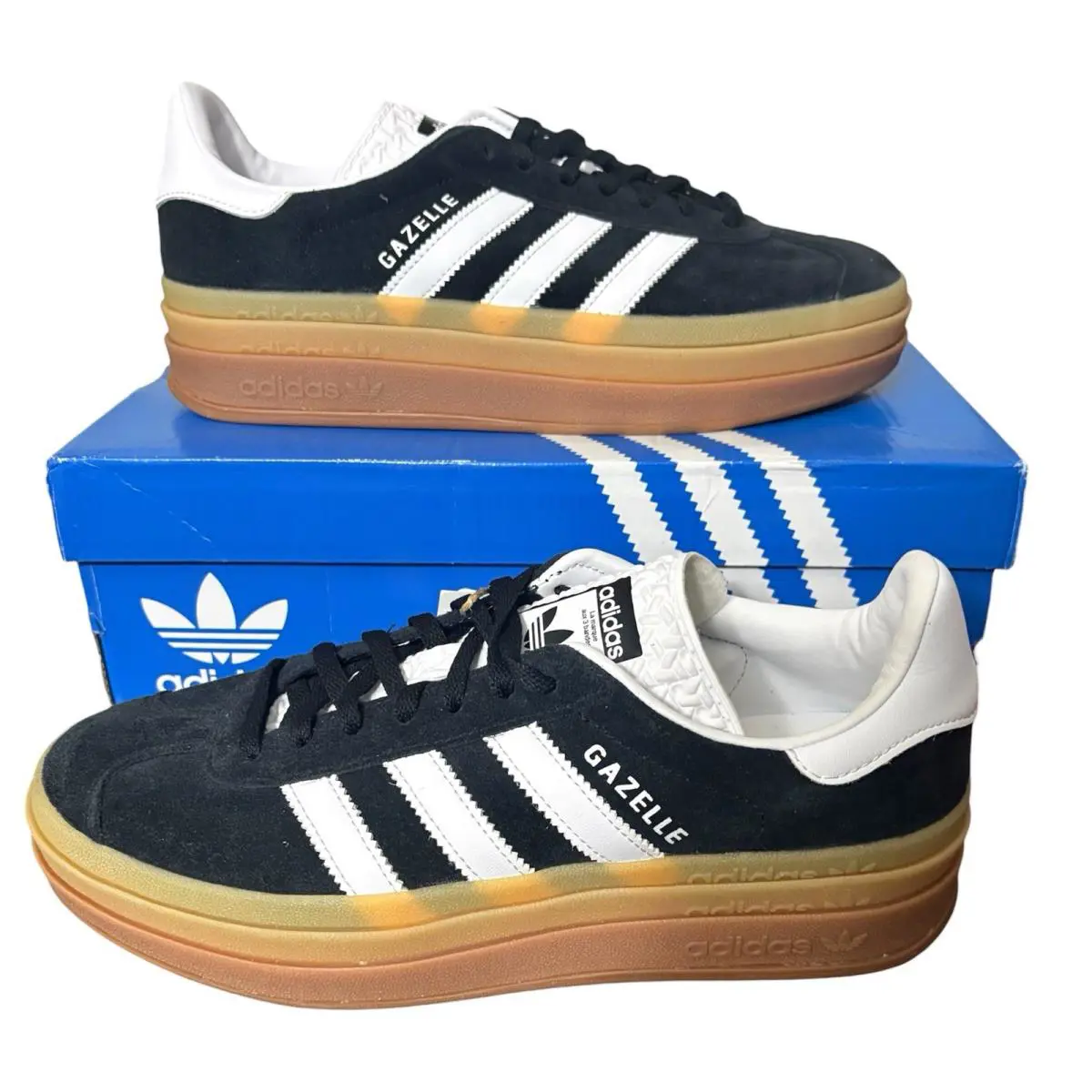 Adidas shoes - Adidas Gazelle Bold - Gazelle Bold - IE0876 - Black 0