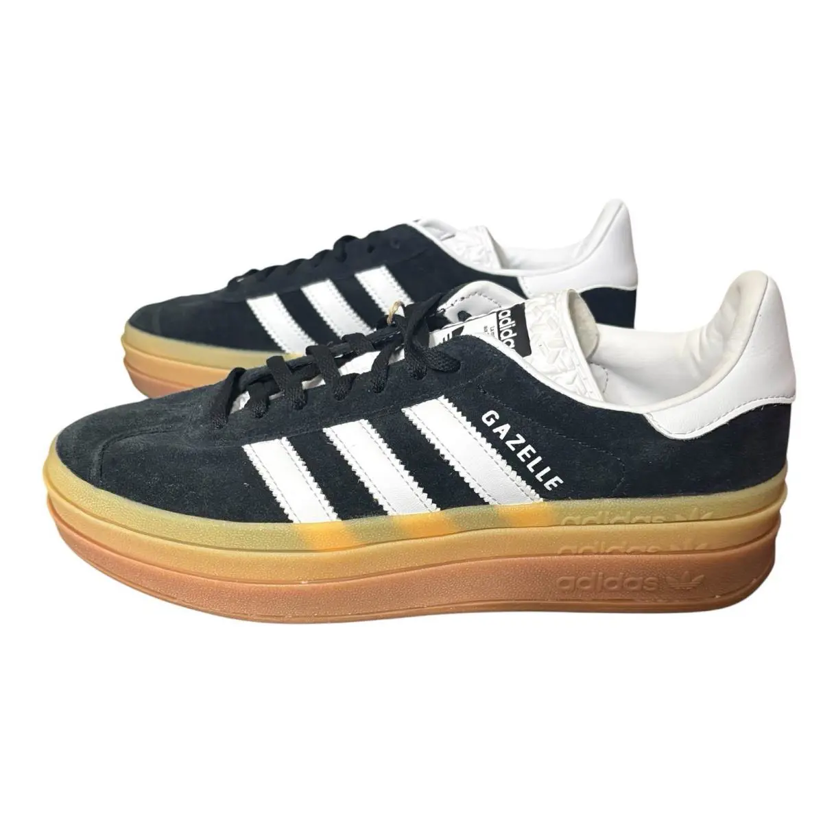 Adidas shoes - Adidas Gazelle Bold - Gazelle Bold - IE0876 - Black 3
