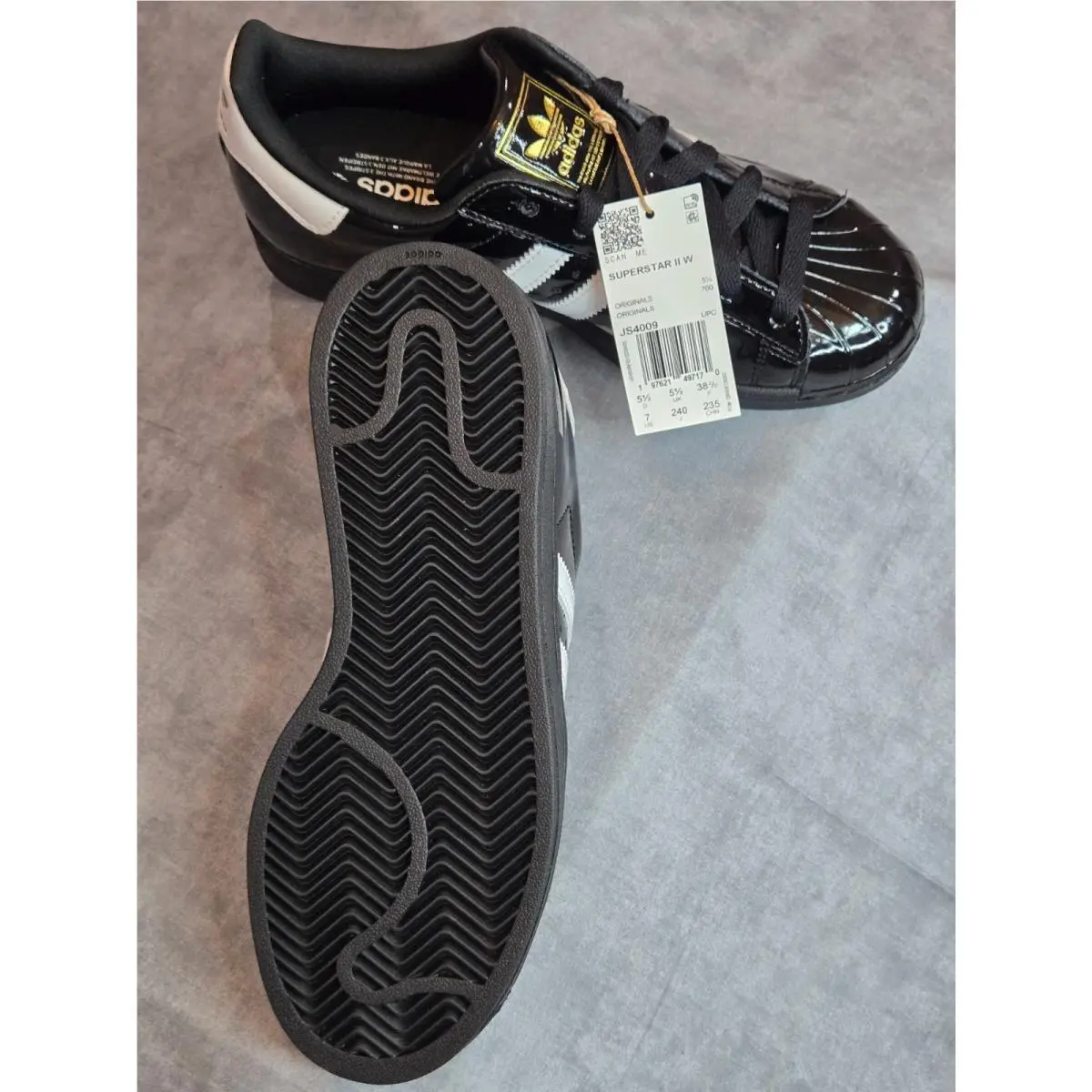 Adidas shoes - adidas Superstar - Superstar - JS4009 - Black 4