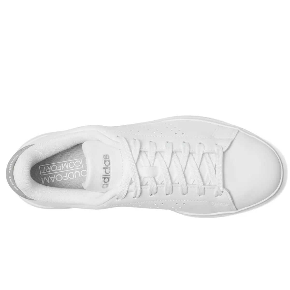 Adidas shoes - White/Grey/Silver Metallic 7