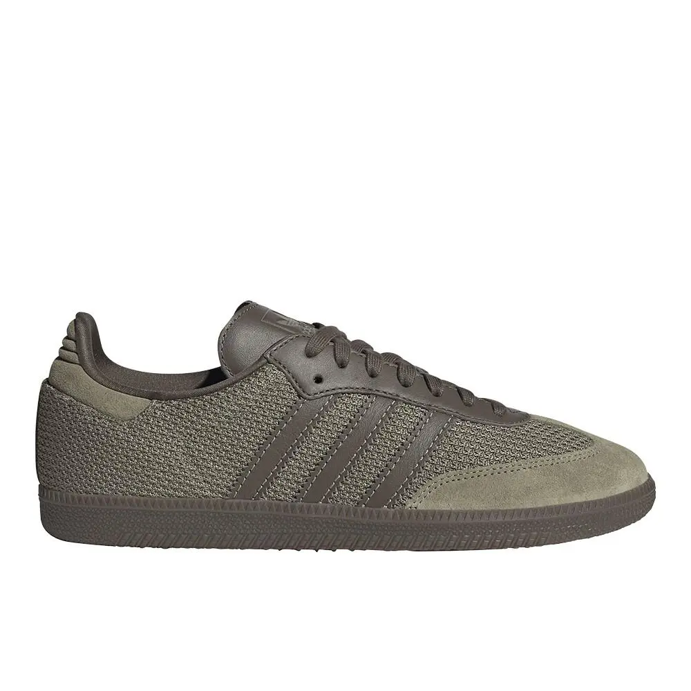 Adidas Samba Og Lace Up Mens Green Sneakers Casual Shoes JR0885