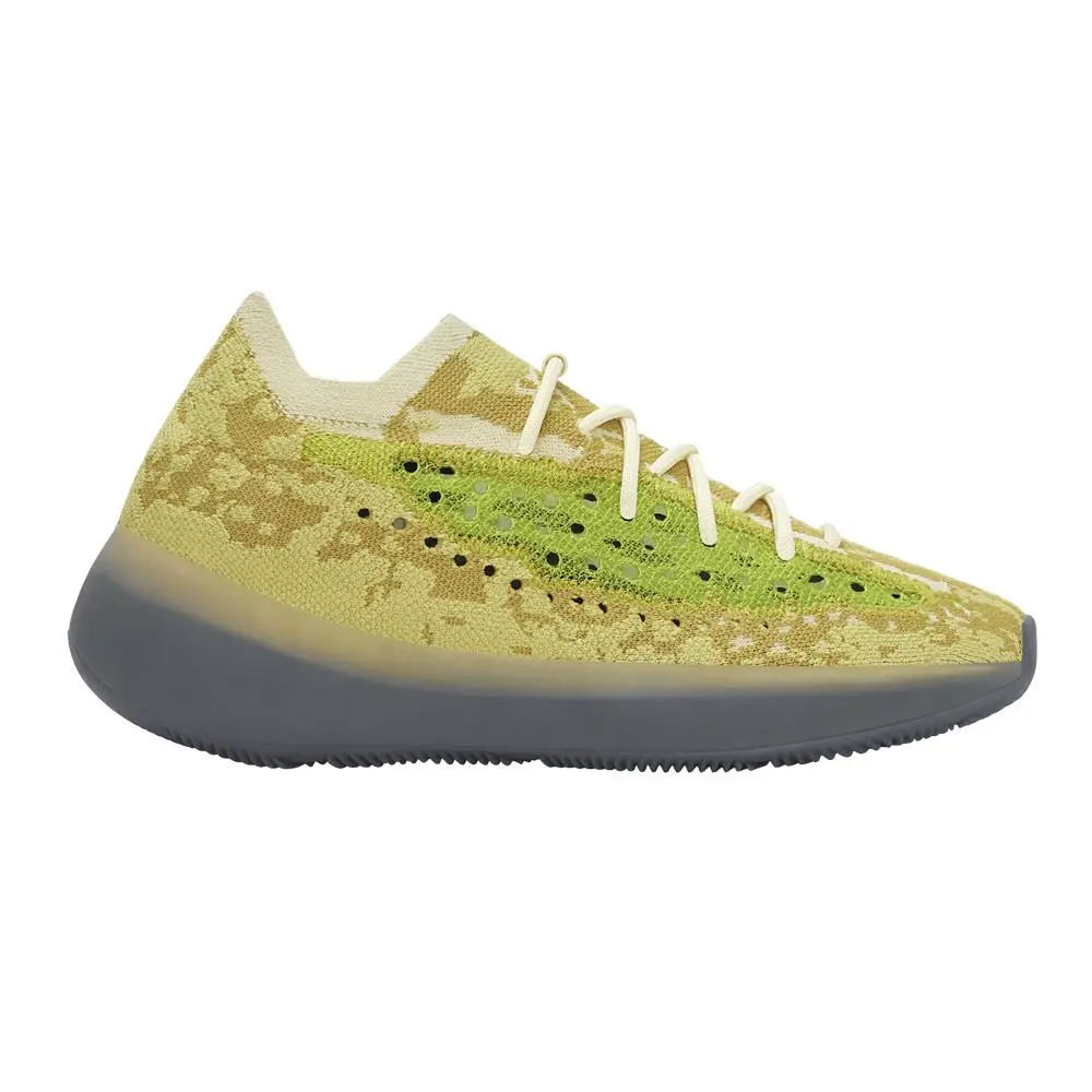 Adidas Yeezy Boost 380 Lace Up Mens Yellow Sneakers Casual Shoes FZ4994