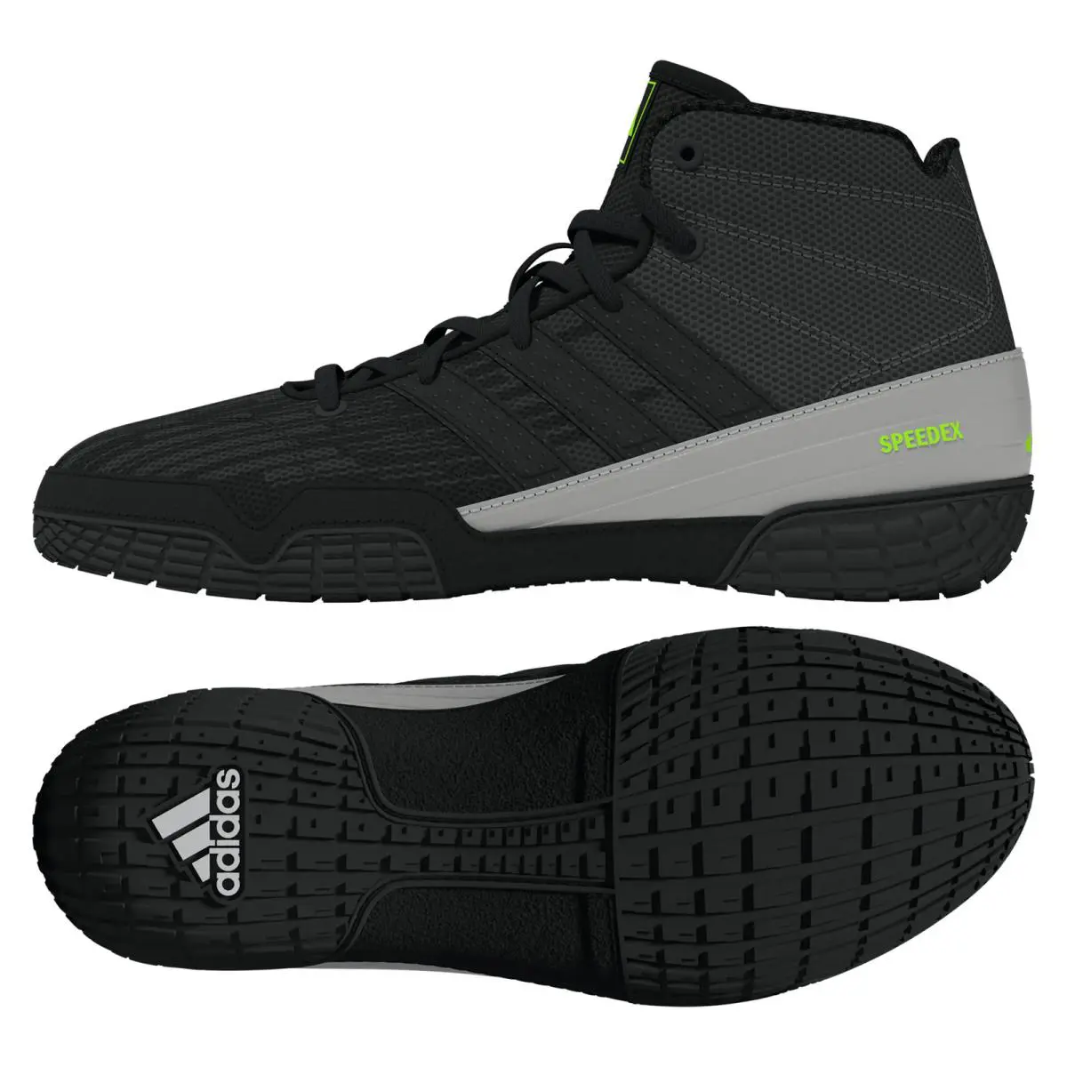 Adidas shoes - Black/Grey/Green 0