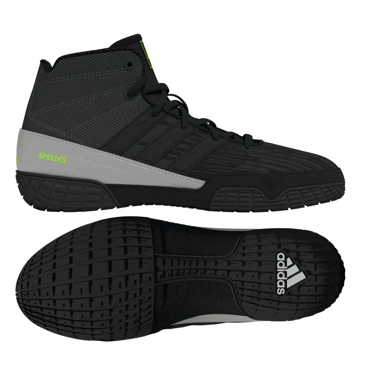Adidas shoes - Black/Grey/Green 0
