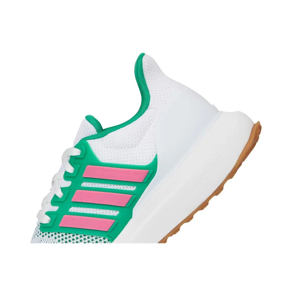 Adidas shoes - White/Lucid Pink/Court Green 4