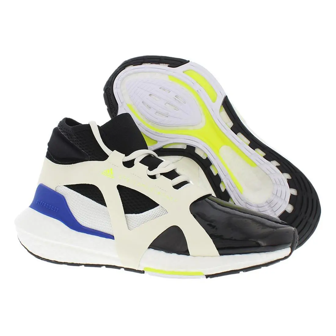 Adidas shoes - Cloud White/Core Black/Bold Blue, Main: White 4