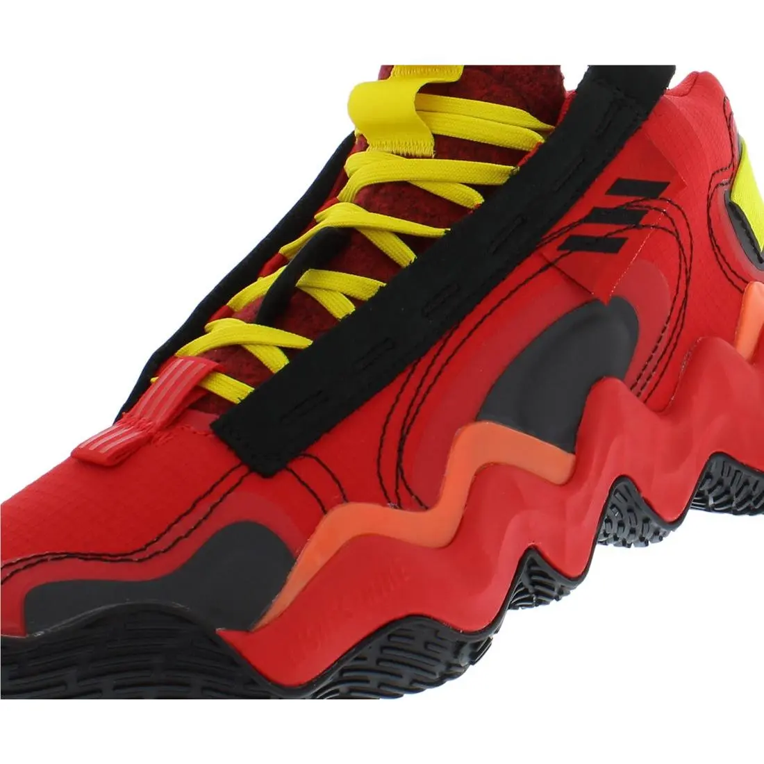 Adidas shoes - Red/Black/Yellow, Main: Red 4