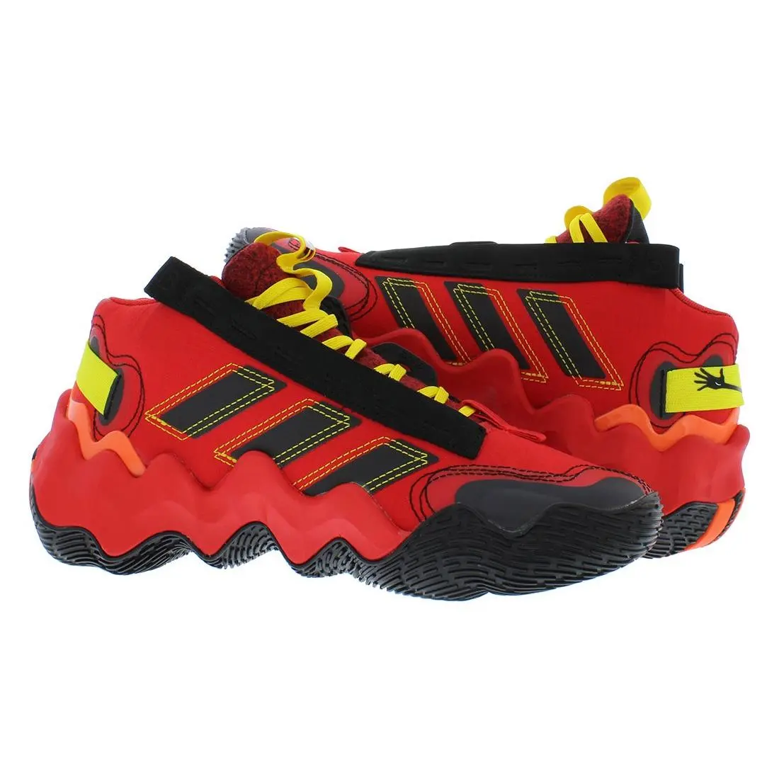 Adidas shoes - Red/Black/Yellow, Main: Red 5