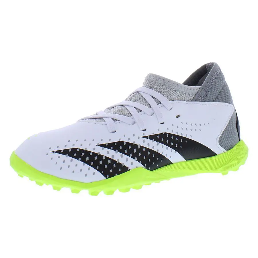 Adidas Predator Accuracy.3 TF GS Boys Shoes - Footwear White/Core Black/Lucid Lemon, Main: White