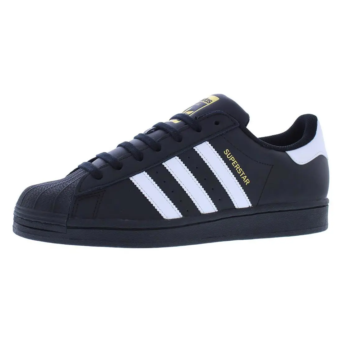 Adidas Superstar Mens Shoes Size 10 Color: Black/white - Black/White, Main: Black
