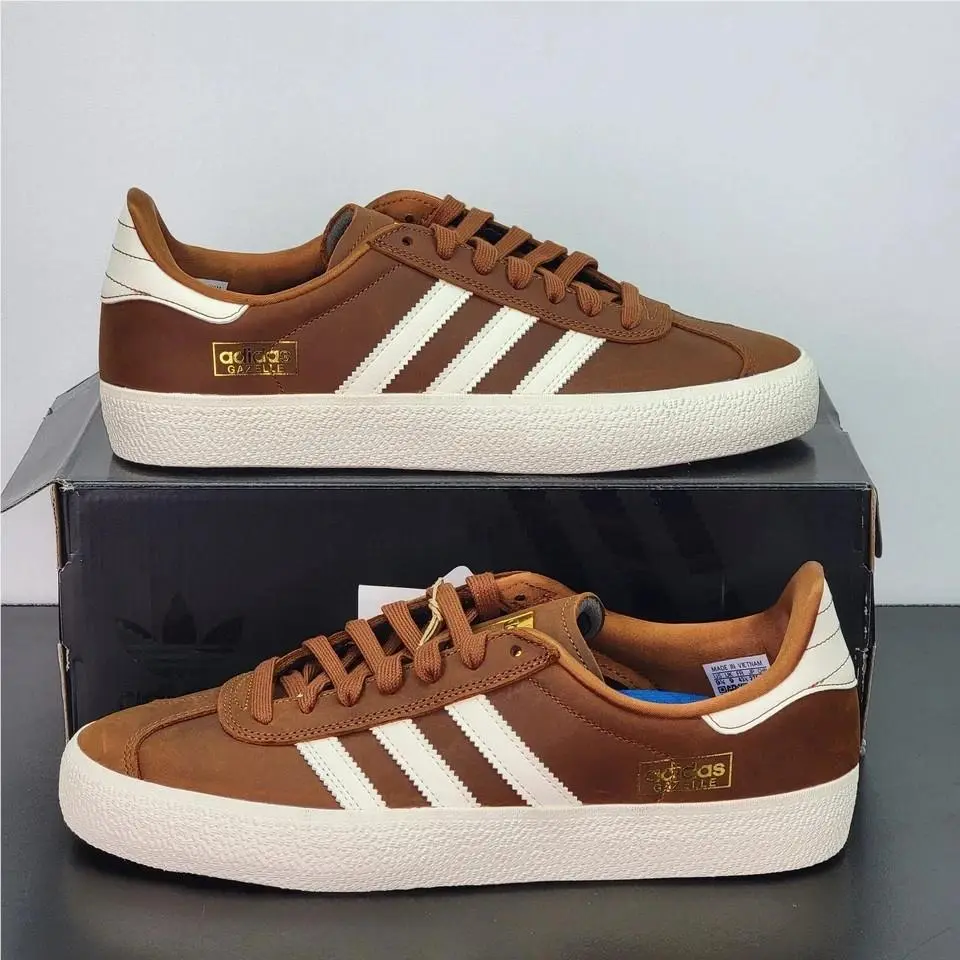 Adidas shoes - adidas Gazelle - Gazelle - HQ7547 - Brown 8