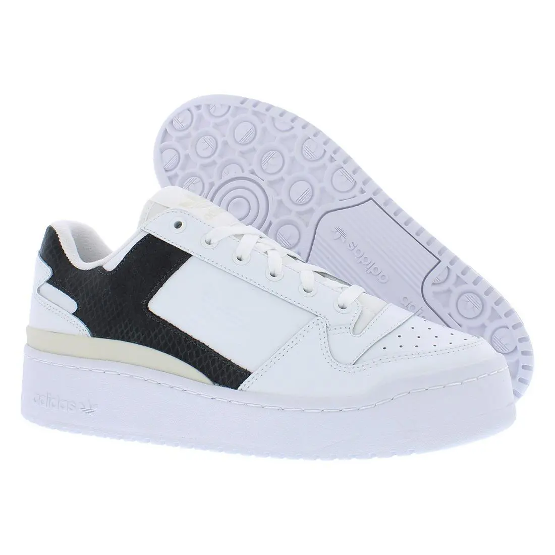 Adidas Forum Bold Womens Shoes - Cloud White/Aluminium, Main: White