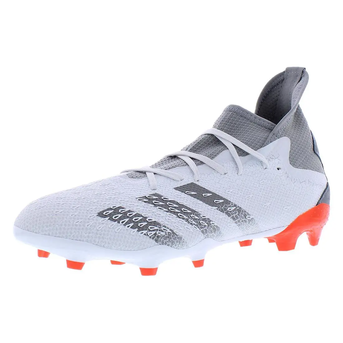 Adidas shoes - Footwear White/Iron Metallic/Solar Red, Main: White 5