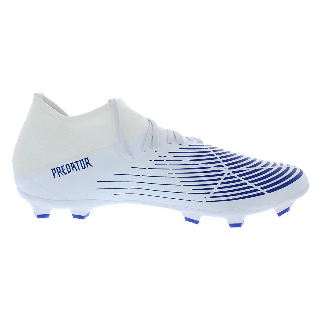 Adidas shoes - Cloud White/Hi-Res Blue/Cloud White, Main: White 1