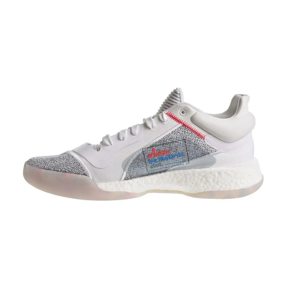 Adidas shoes - Cloud White-Off White-Shock Cyan 2