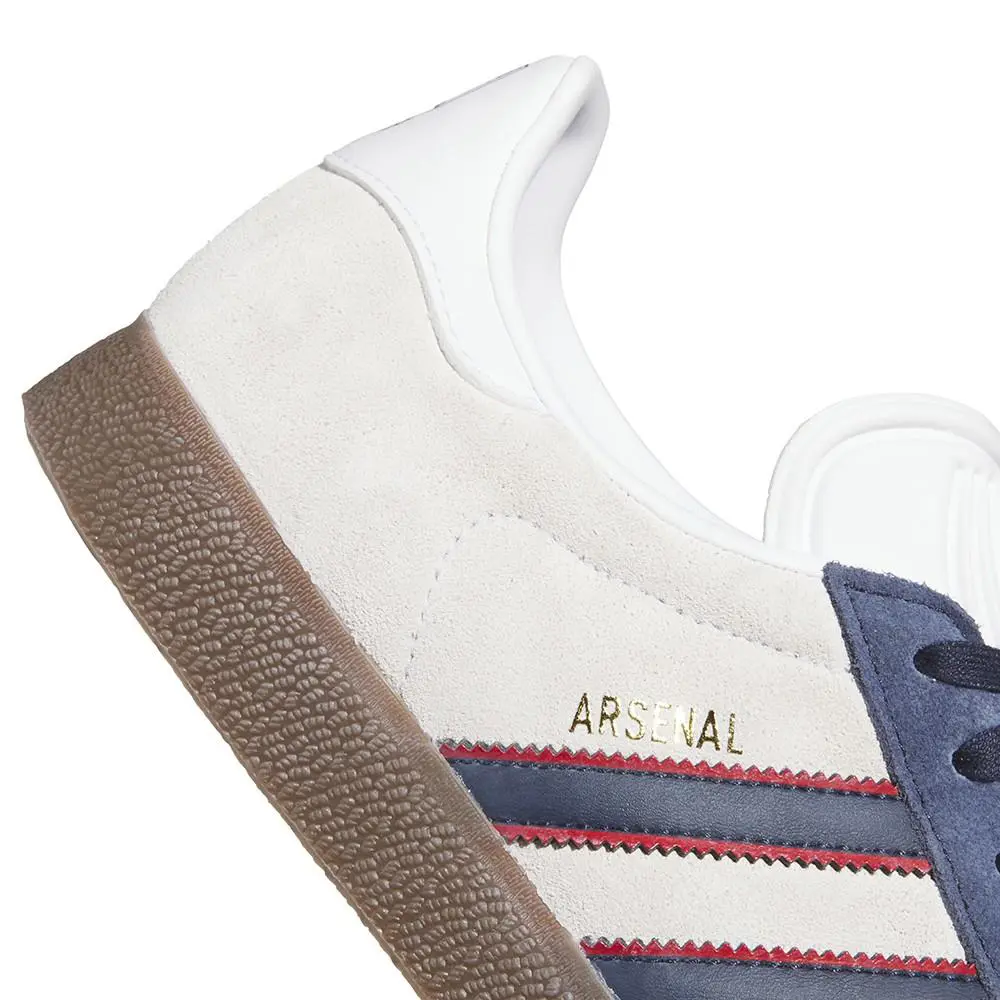 Adidas shoes - adidas Gazelle Arsenal Lace Up - HQ0005 - Off White 4