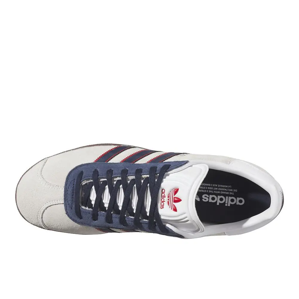 Adidas shoes - adidas Gazelle Arsenal Lace Up - HQ0005 - Off White 10