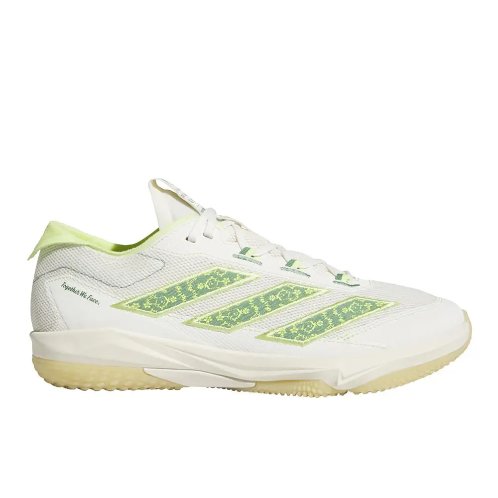 Adidas Adizero Impact Turf Trainer `together We Face` Baseball Training Mens Si - Off White
