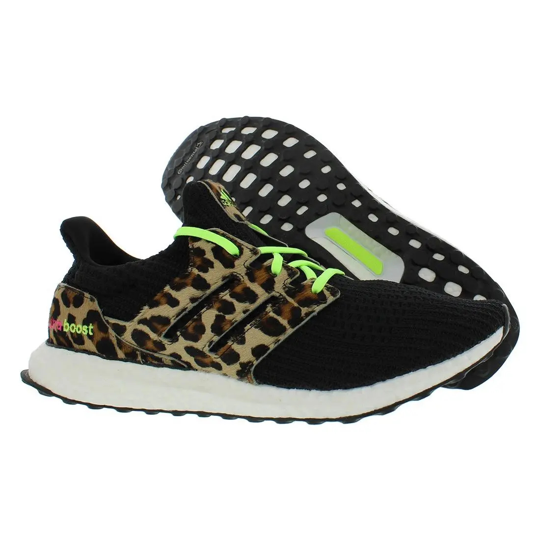 Adidas Ultraboost Dna Mens Shoes - Core Black/Signal Green/Core Black, Main: Black