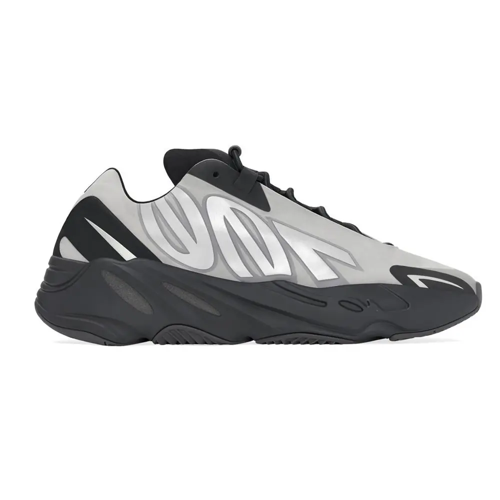 Adidas Yeezy Boost 700 Mnvn Lace Up Mens Grey Sneakers Casual Shoes GW9524 - Grey