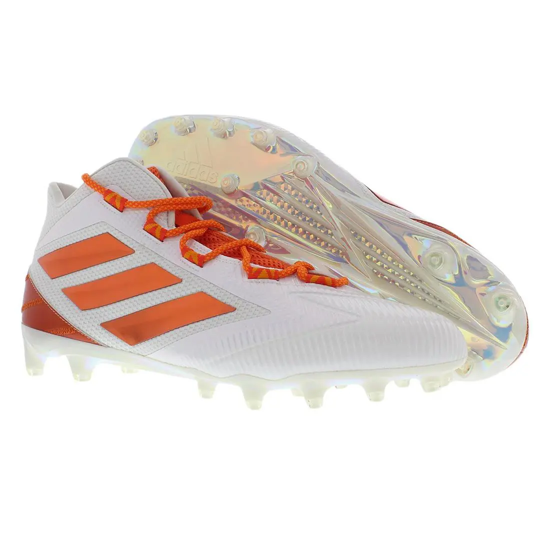 Adidas shoes - White/Hyper Orange, Main: White 4