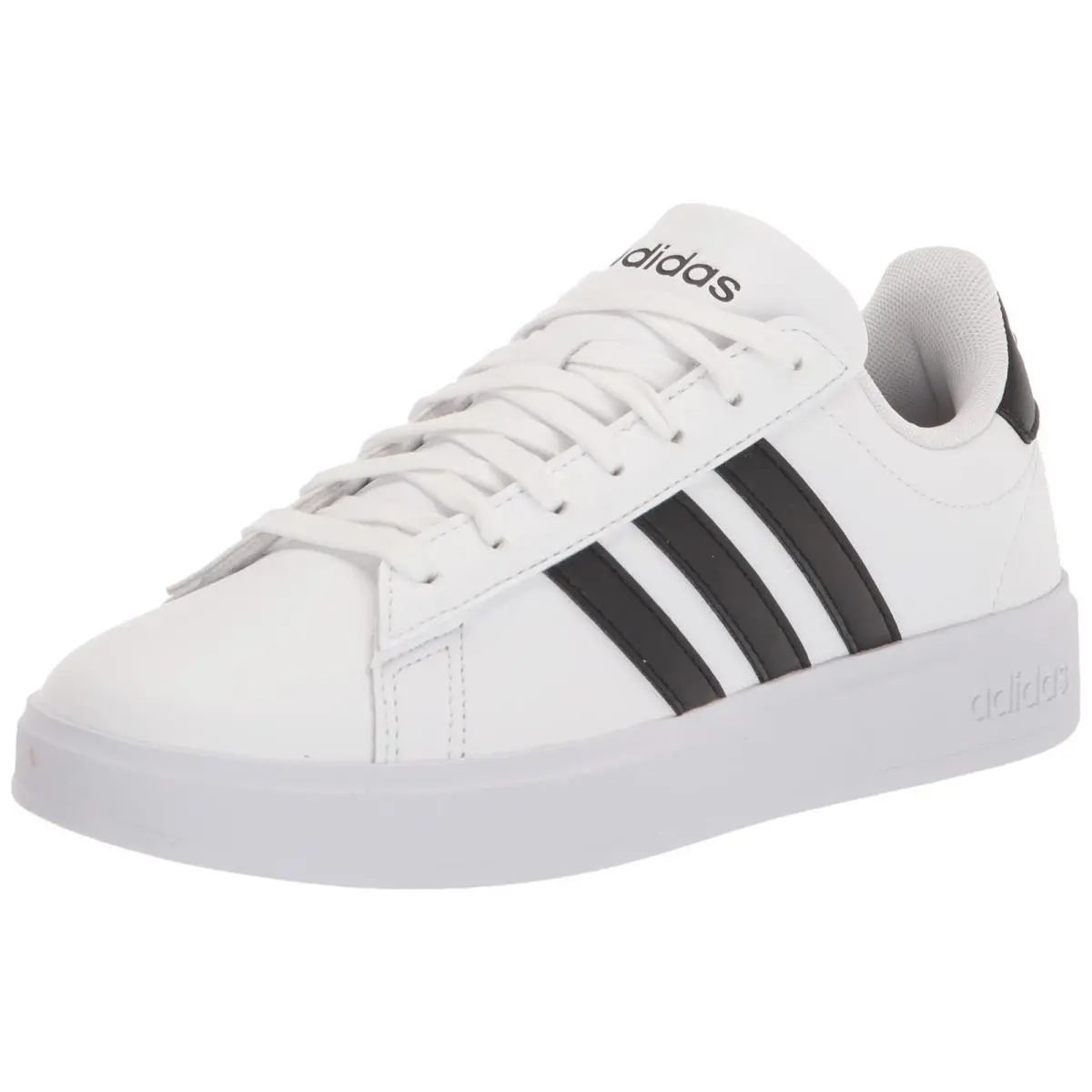 Adidas Women`s Grand Court 2.0 Tennis Shoe - White/Black/Black