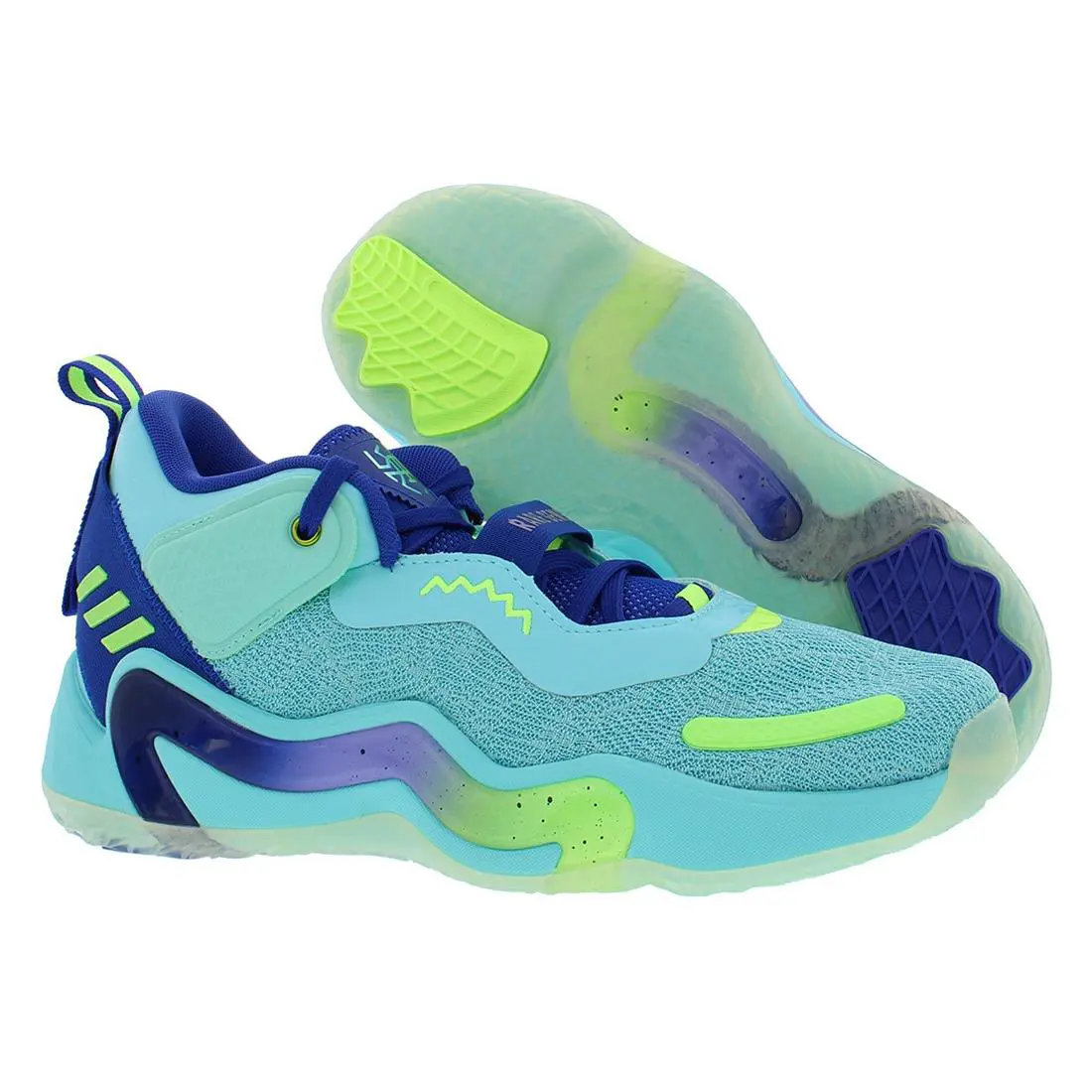 Adidas D.o.n. Issue 3 Gca Unisex Shoes - Pulse Aqua, Main: Blue