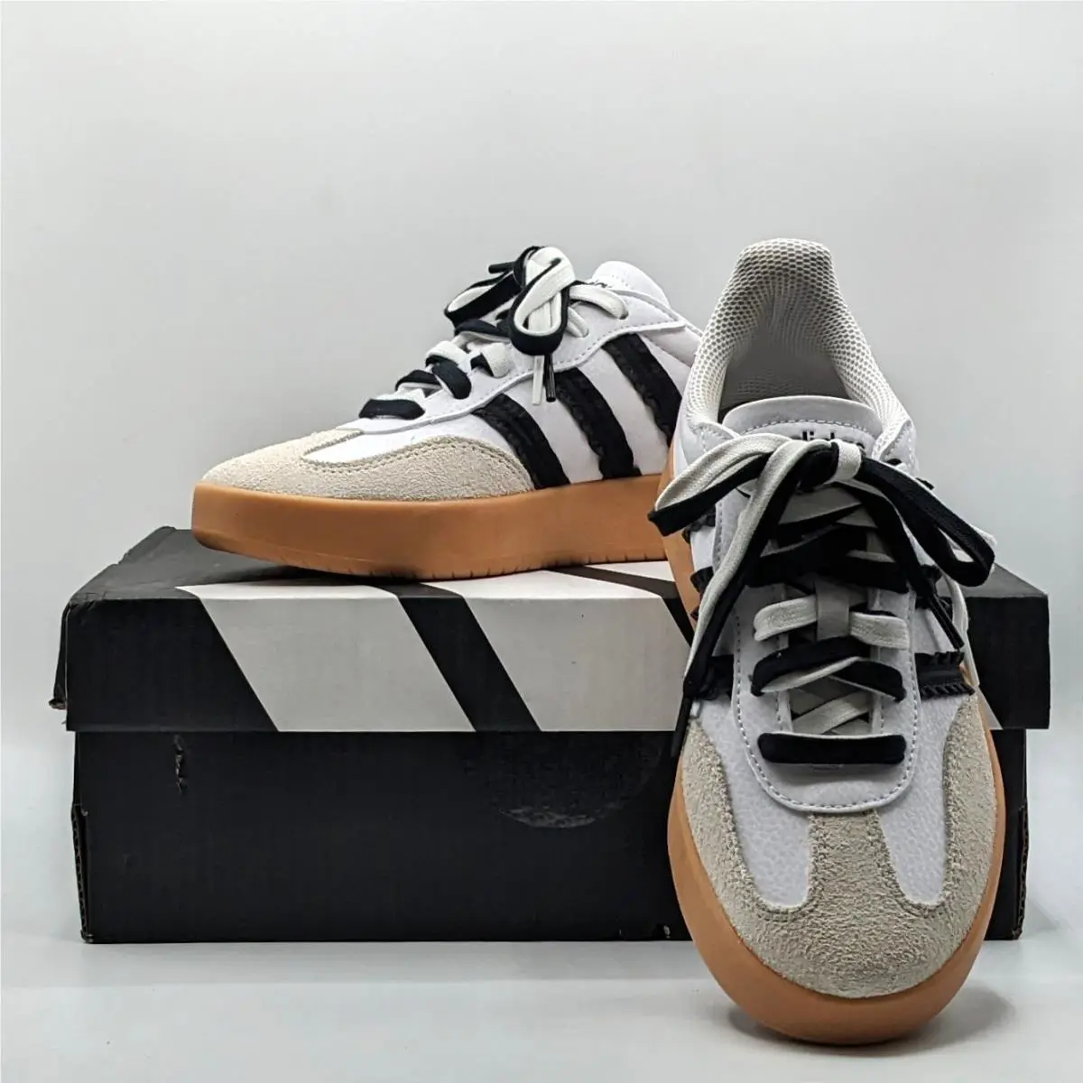 Adidas shoes - adidas Barreda T-Toe Terrace Style Shoes - JP5968 - White 3