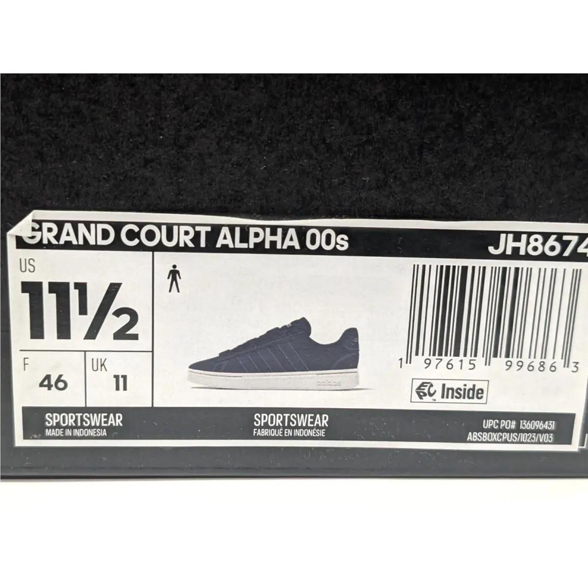 Adidas shoes - adidas Grand Court Alpha 00s - JH8674 - Navy 10