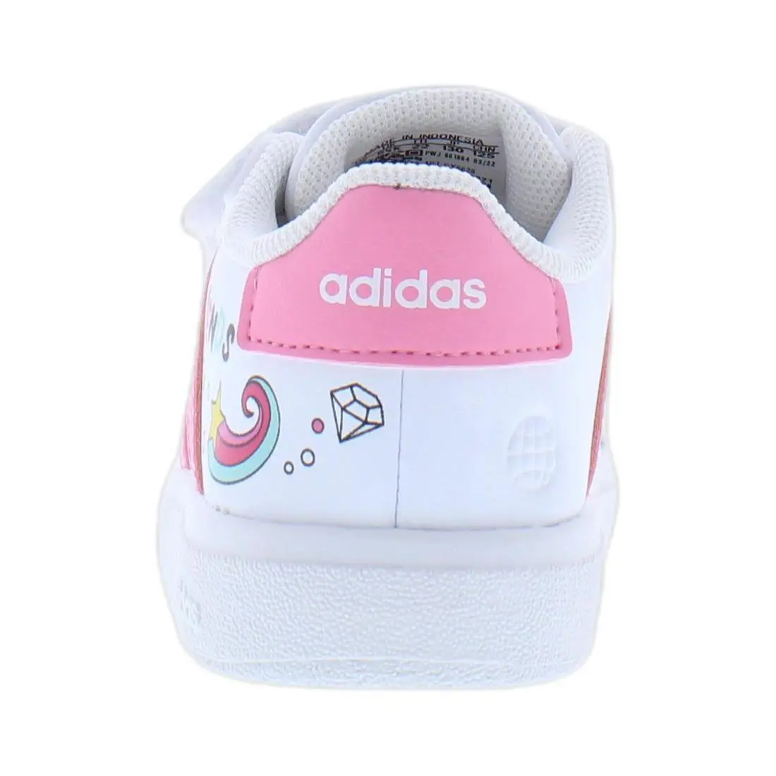 Adidas shoes - GY6628 - GY6628 - Cloud White/Bliss Pink/Grey Two, Main: White 2