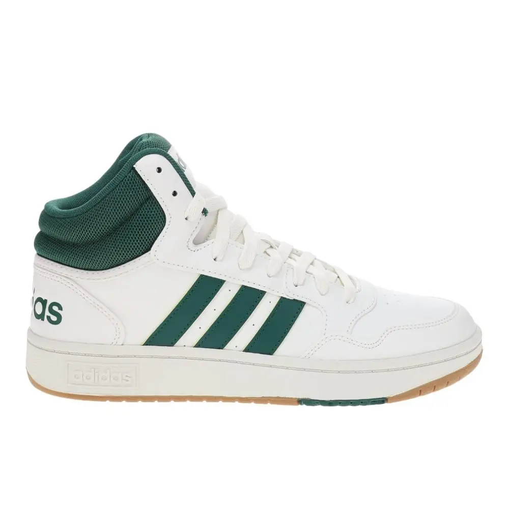 Adidas shoes - adidas Hoops 3.0 Mid Lifestyle Basketball - IG5570 - White 5