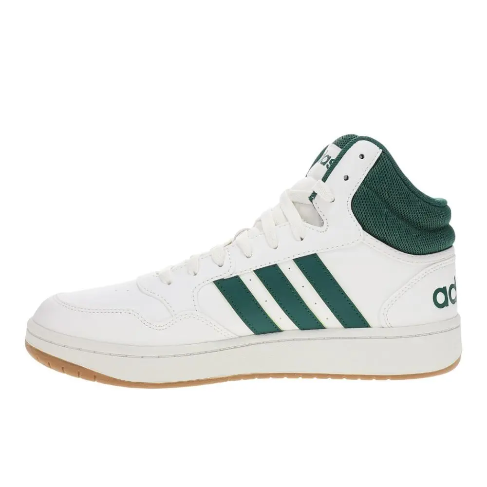 Adidas shoes - adidas Hoops 3.0 Mid Lifestyle Basketball - IG5570 - White 7