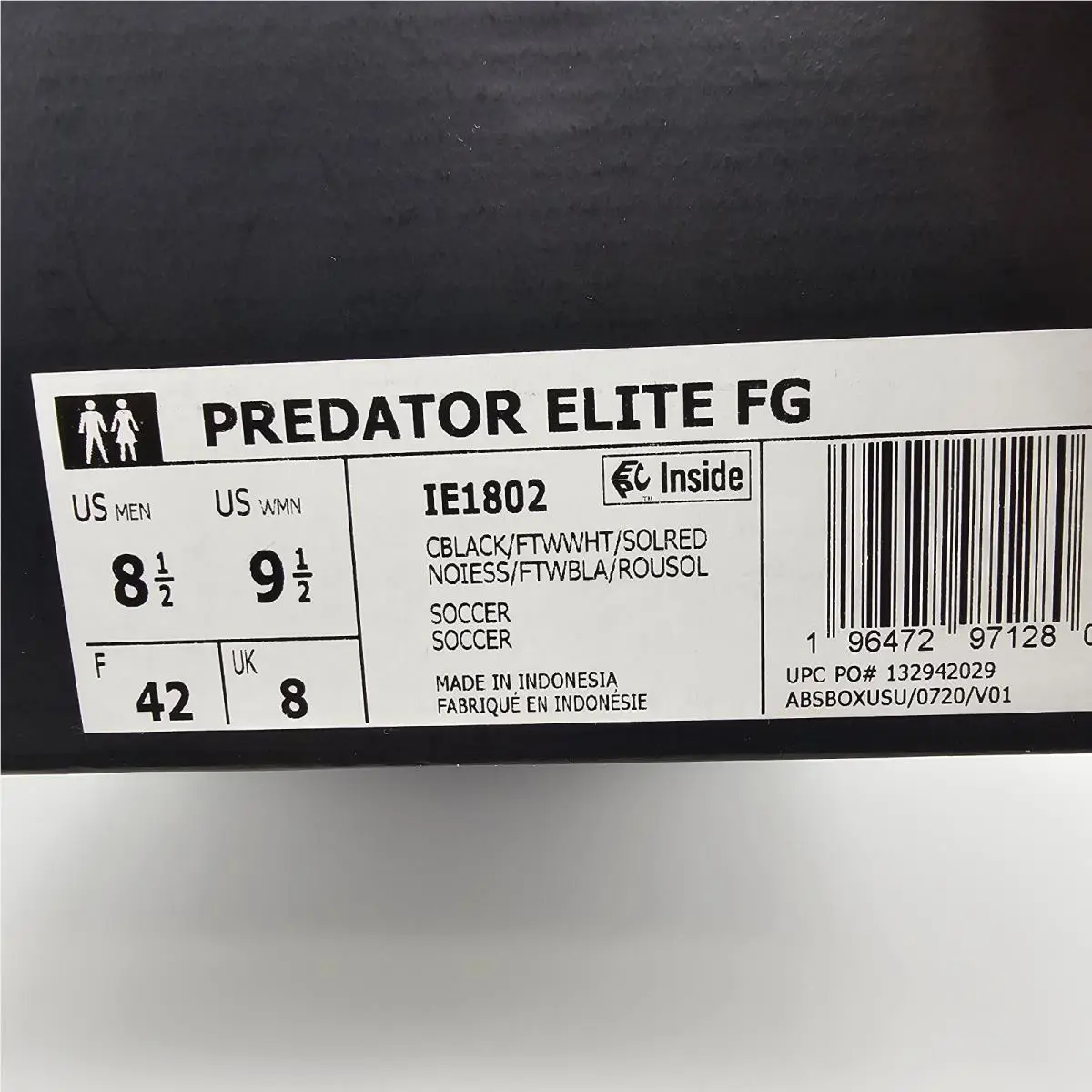 Adidas shoes - adidas Predator - Predator - IE1802 - Black 6