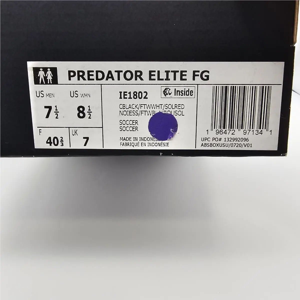 Adidas shoes - adidas Predator - Predator - IE1802 - Black 16
