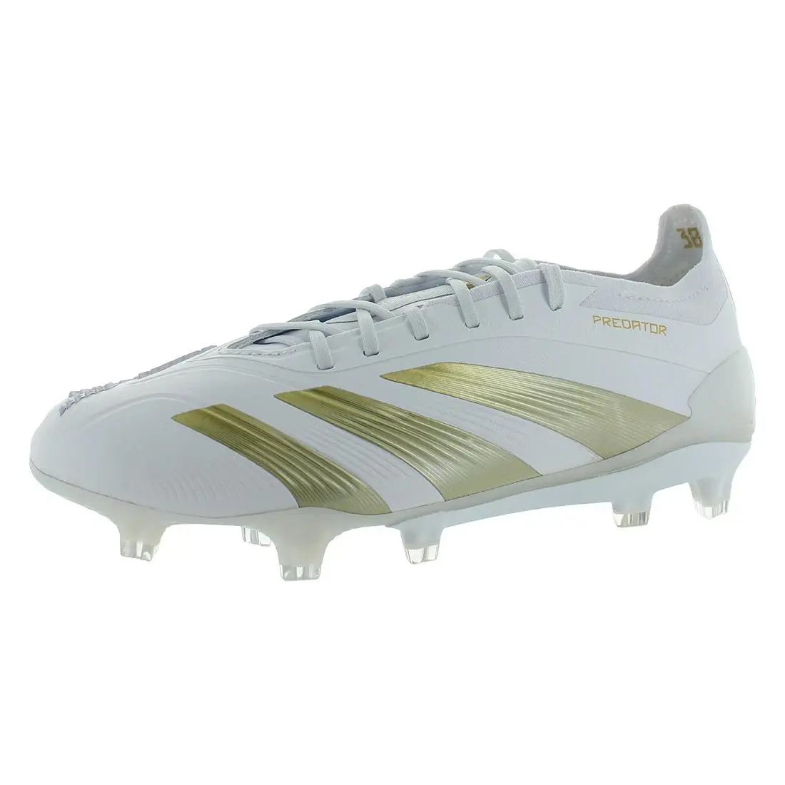 Adidas shoes - Footwear White/Gold Metallic/Footwear White, Main: White 2