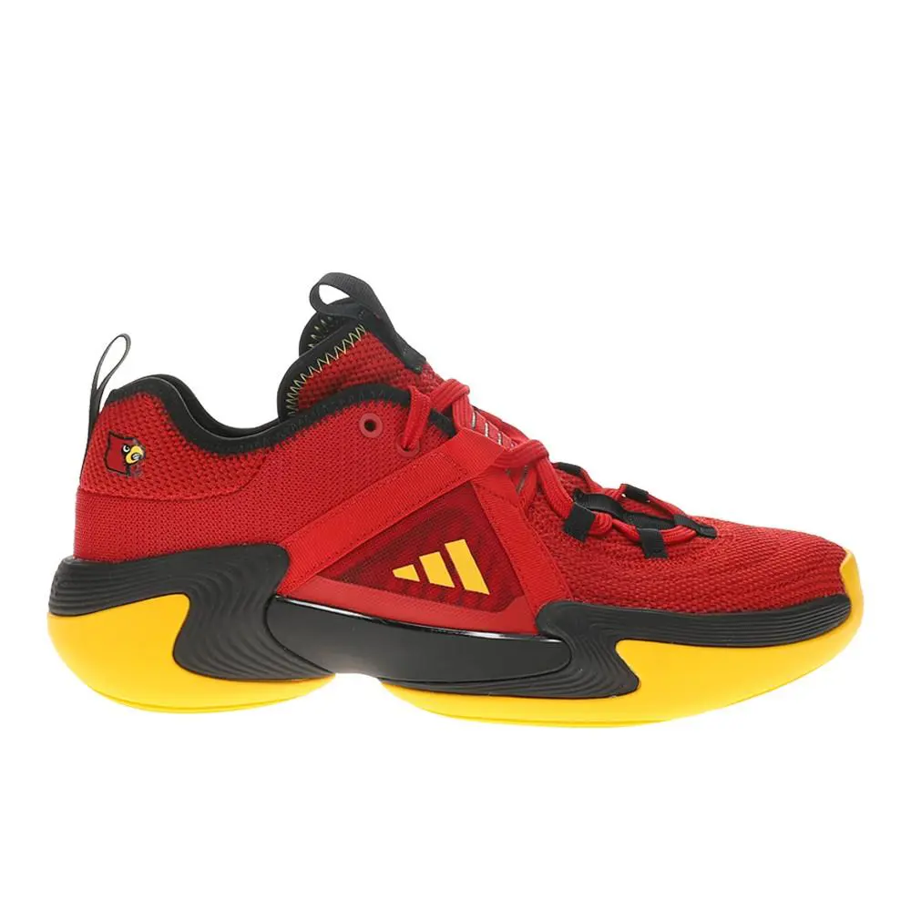 Adidas shoes - adidas Exhibit Select Louisville Cardinals Basketball - IE0850-A - Red 5