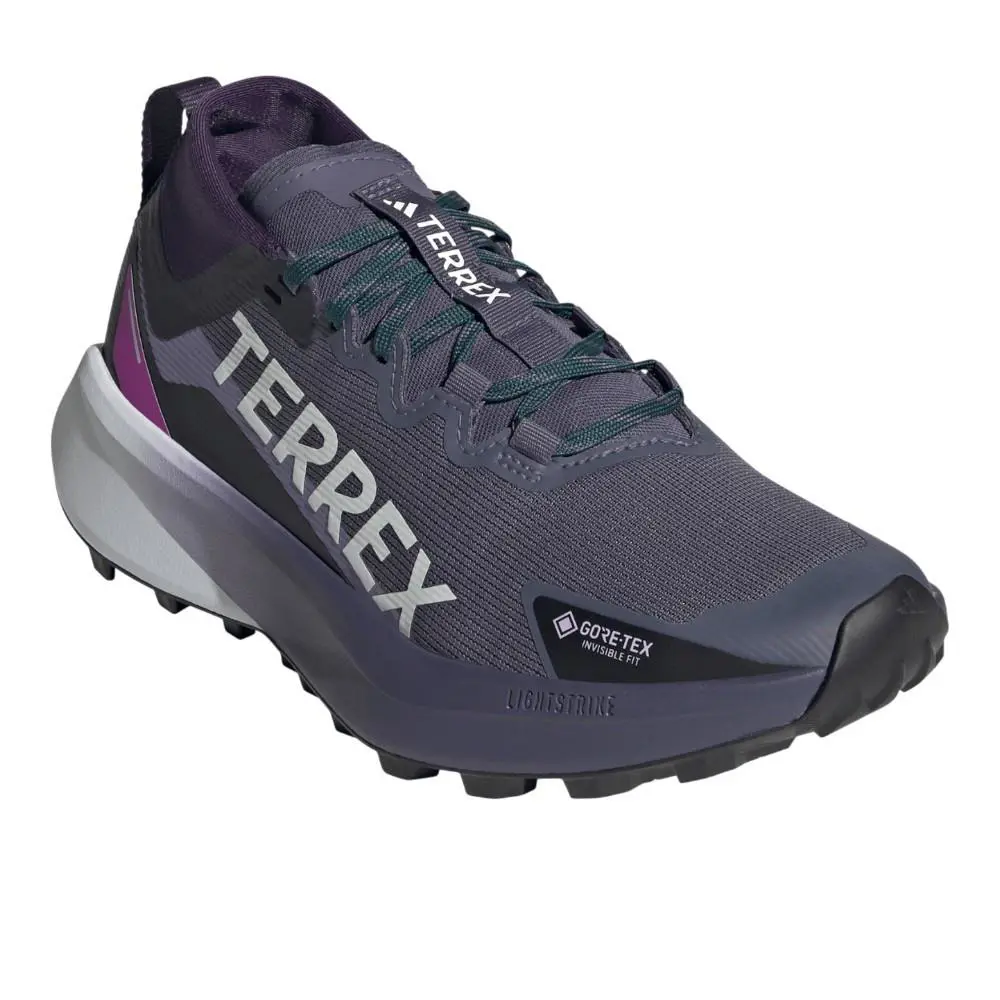 Adidas shoes - adidas Terrex Agravic GoreTex Trail Running - JR7785 - Purple 0