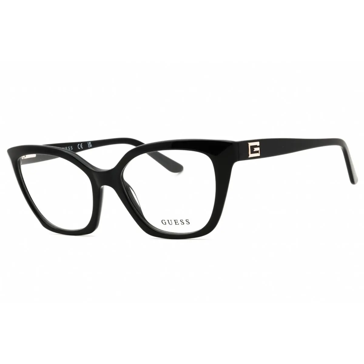 Guess GU50111 001 Shiny Black 55mm Eyeglasses