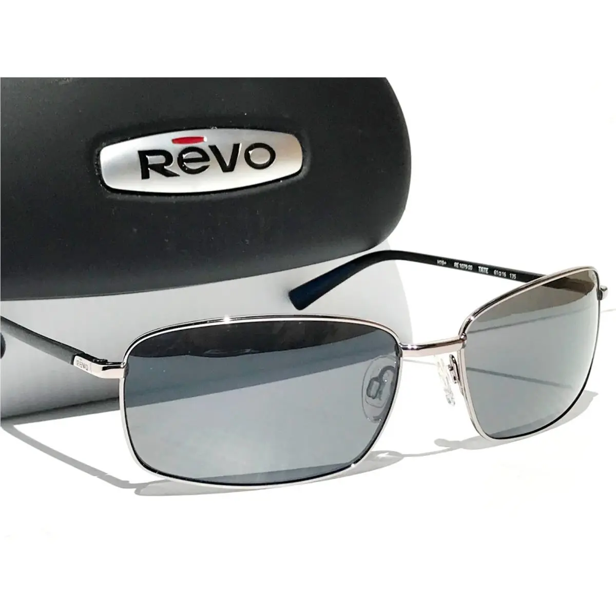 Revo Tate Gunmetal Frame Polarized Graphite Grey Lens Sunglass 1079 00 GY