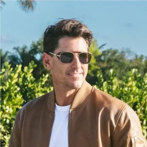 Revo X Lexus Crafted Polarized Sunglasses Shiny Gold w/ Terra Lens