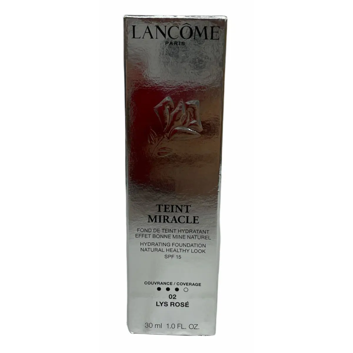 Lancome Teint Miracle Spf 15 Buildable Coverage 1oz/30ml You Pick 02 LYS ROSE by Lancôme