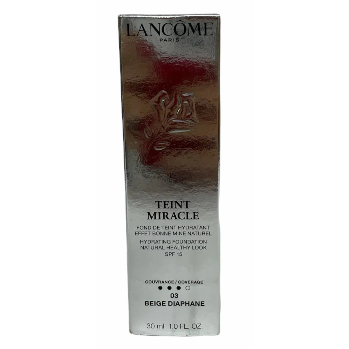 Lancome Teint Miracle Spf 15 Buildable Coverage 1oz/30ml You Pick 03 BEIGE DIAPHANE by Lancôme