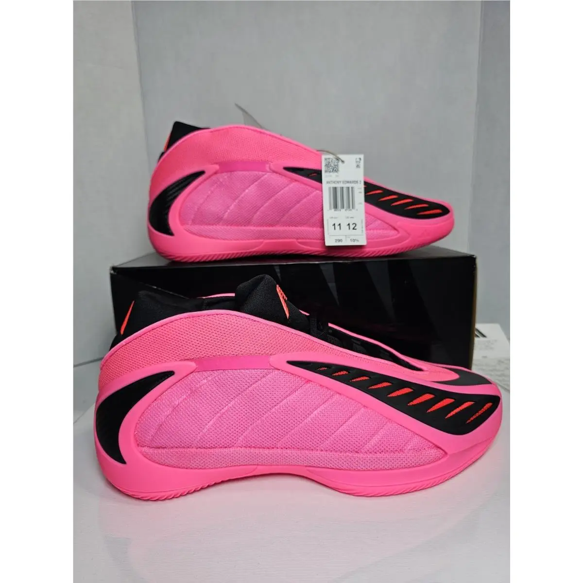 Adidas shoes - Anthony Edwards 2 / AE 2 - KJ2363 - pink/black (UPC: 198322068393) 6
