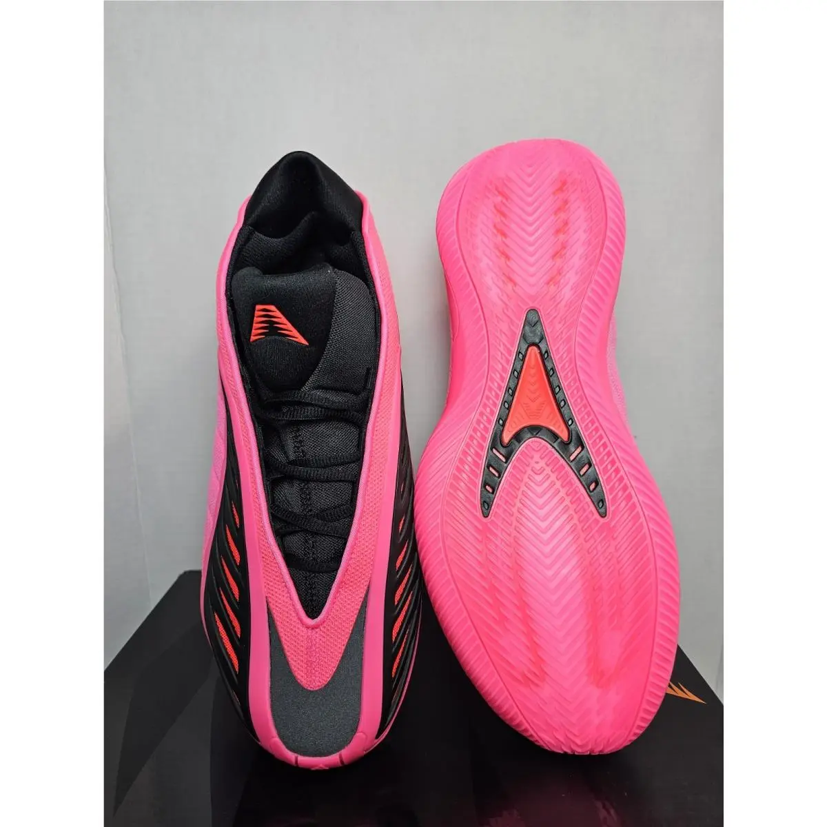 Adidas shoes - Anthony Edwards 2 / AE 2 - KJ2363 - pink/black (UPC: 198322068393) 7
